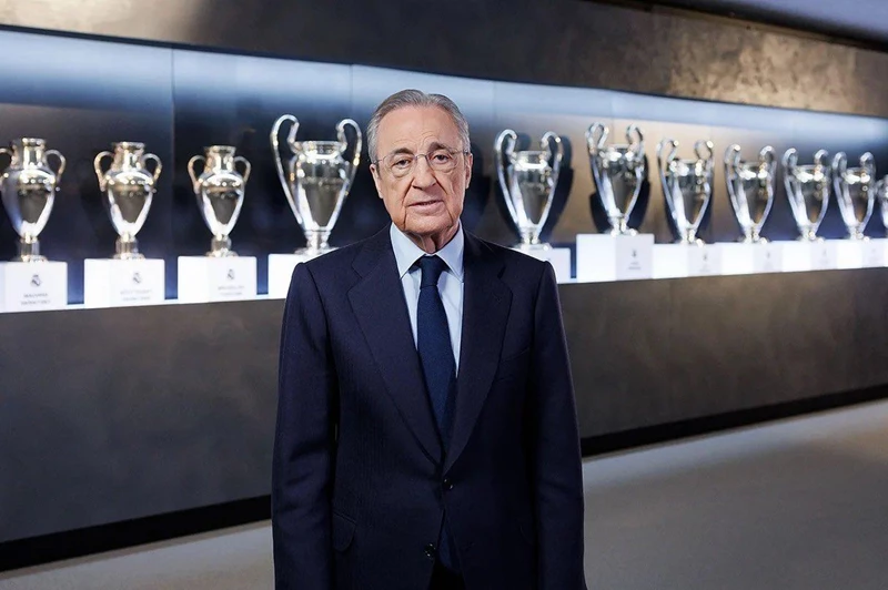 فلورنتينو بيريز: حماس كبير لمنافسة كأس العالم للأندية ورؤية ريال مدريد نحو مزيد من الألقاب