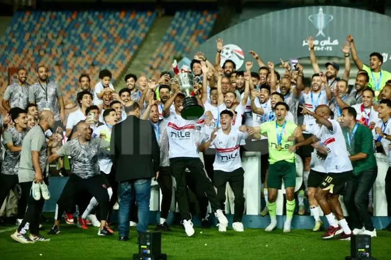 نادي بيراميدز يبارك للزمالك بمناسبة تتويجه بلقب كأس مصر